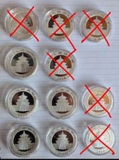 1oz/30g Silver Coins Panda