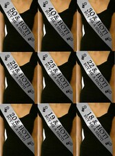 SILVER PERSONALISED AGE 18 -